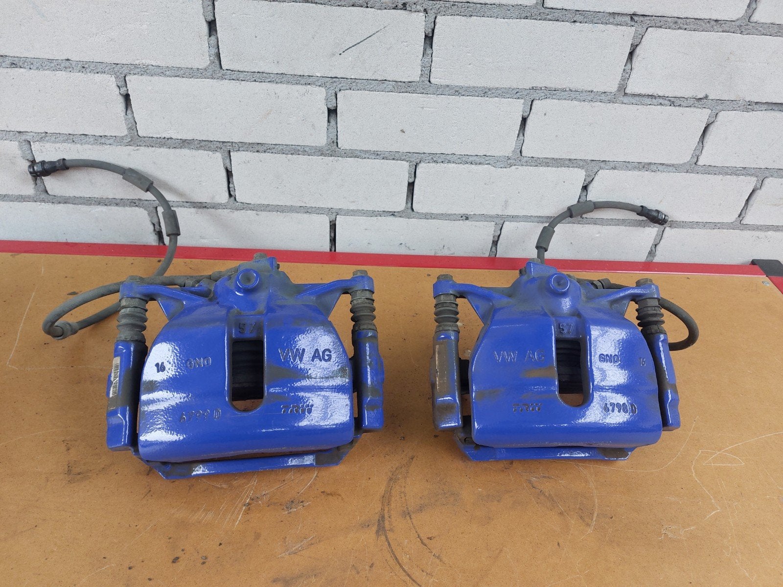 golf 7 GTE remklauw set, Ophalen