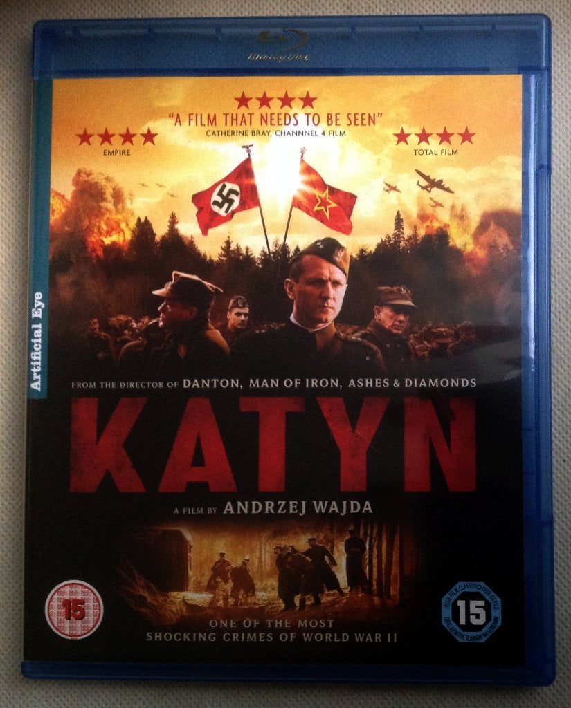 WOII Katyn Poland Andrzej Wajda UK Import, Cd's en Dvd's, Blu-ray, Verzenden, Film, Engels, Zo goed als nieuw