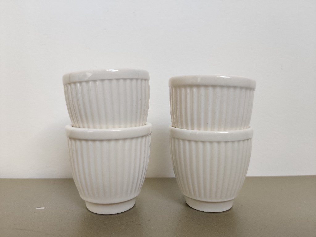 Wedgwood Windsor 4x eierdop, Ophalen, Klassiek, Overige typen, Zo goed als nieuw