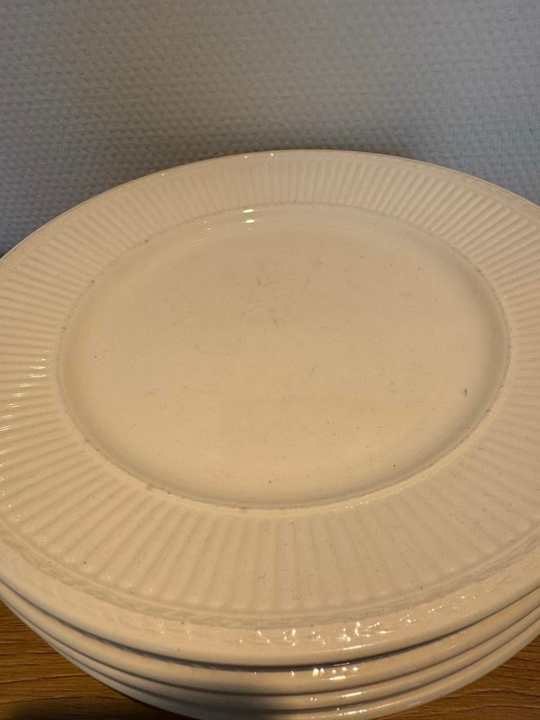 Set van 6 Wedgwood EDME borden, 25 cm, Antiek en Kunst, Antiek | Servies los, Ophalen of Verzenden