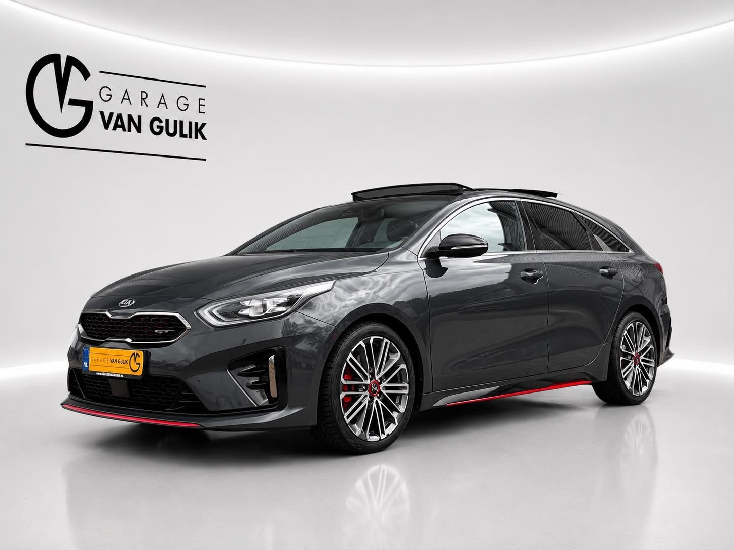 Kia ProCeed 1.6 T-GDI GT 204PK Automaat,Panodak,Navi,Clima,A, Auto's, 15 km/l, Gebruikt, 1591 cc, Origineel Nederlands