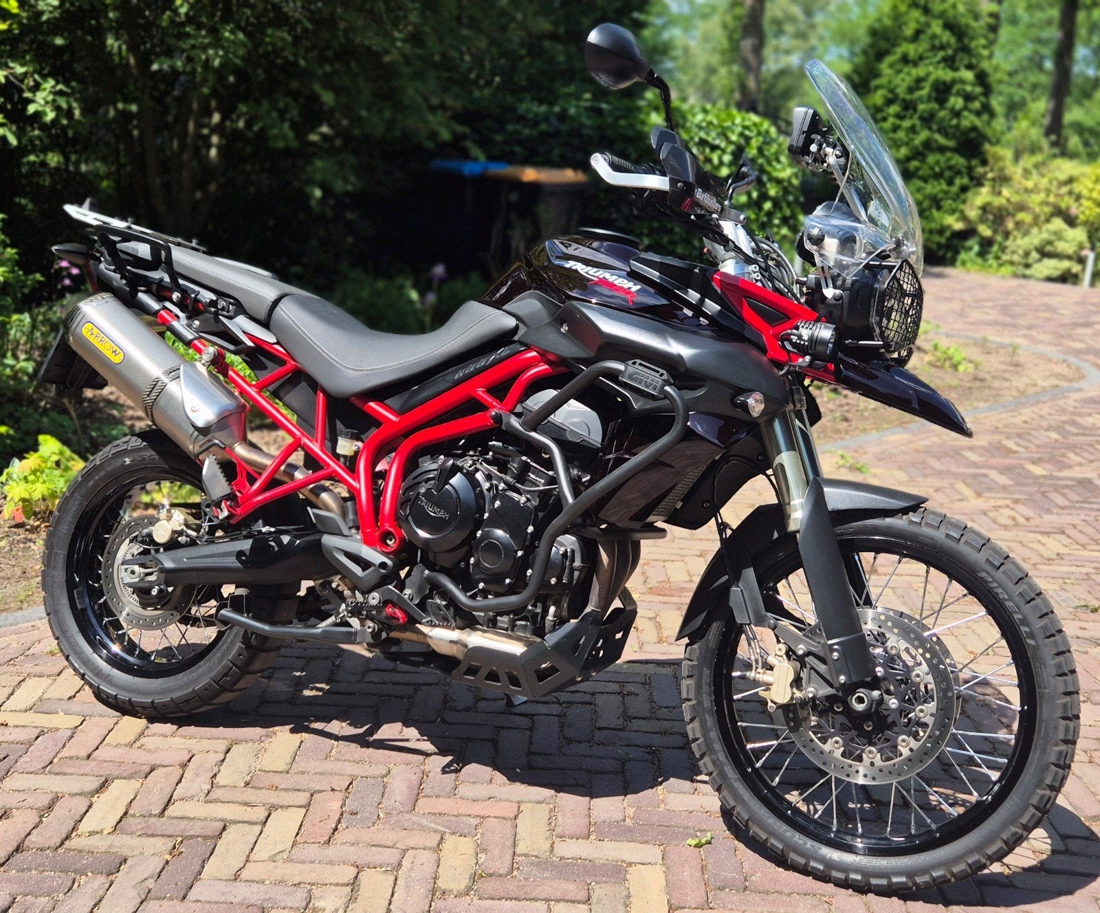 Tiger 800XC SE ABS 2014 super compleet en netjes, Occasion, Motorrijbewijs A, 3 cilinders, Particulier