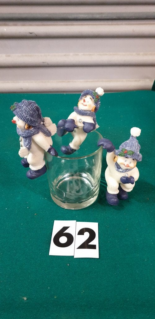 62 ] sneeuwpoppen bloempot hangers van steen, Ophalen of Verzenden, 'T Olde Gre-j, Info@toldegrej.nl, Endepoelstraat 20f Didam