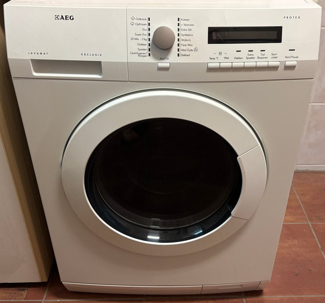 AEG Lavamat Exclusiv Wasmachine, Witgoed en Apparatuur, Ophalen, Gebruikt, Voorlader, Kort programma