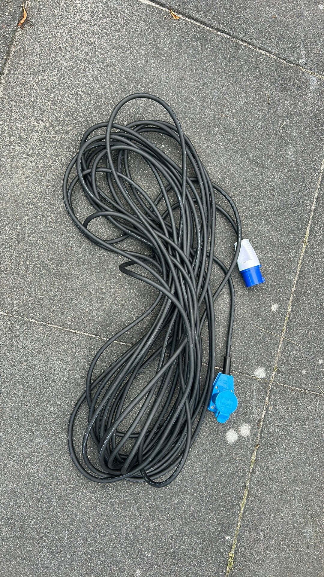 Camping verlengsnoer 25 meter, Caravans en Kamperen, Kampeeraccessoires, Ophalen, Gebruikt