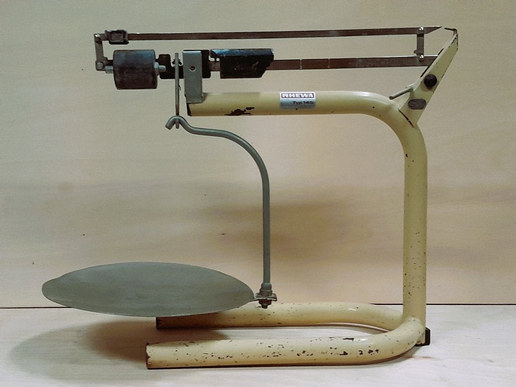 Vintage weegschaal, Ophalen of Verzenden, Gebruikt, Overige typen, Minder dan 50 kg