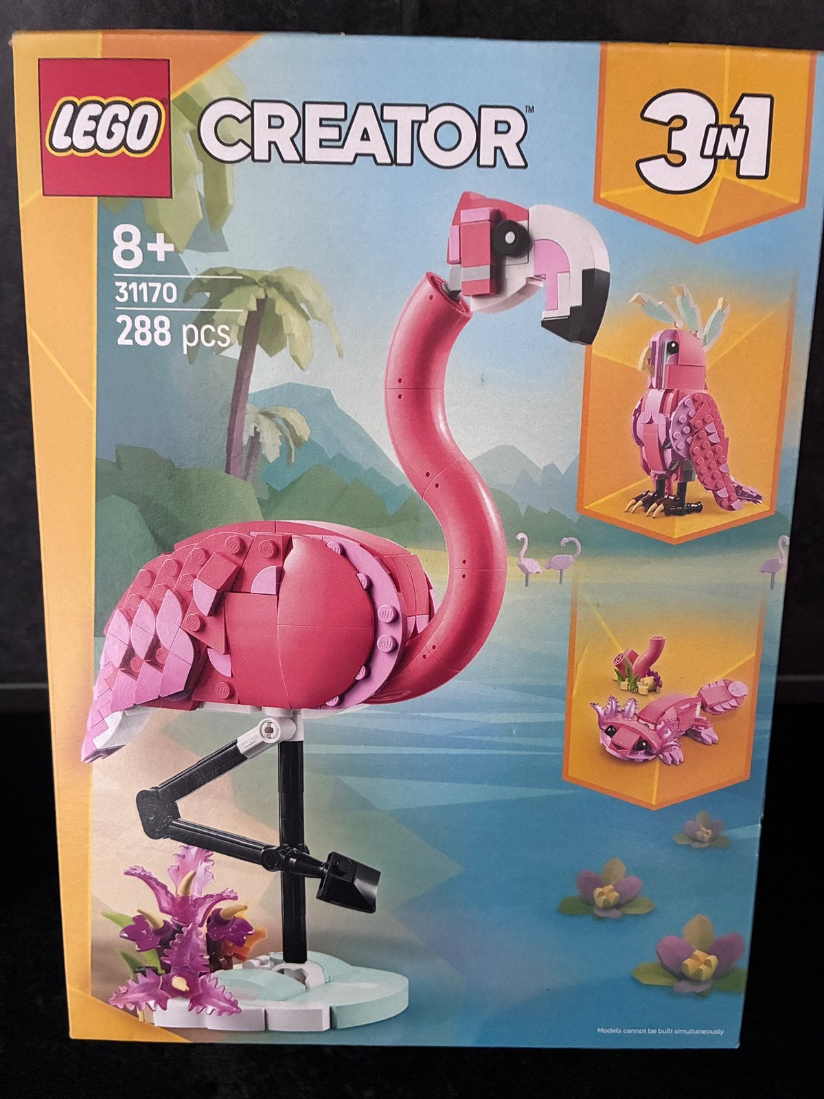 Lego Creator 3in1 Flamingo 31170, Lego, Ophalen of Verzenden, Zo goed als nieuw, Compleet