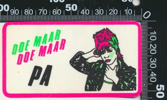 Sticker: Doe Maar - Pa, Verzamelen, Ophalen of Verzenden, Zo goed als nieuw, Bedrijf of Vereniging