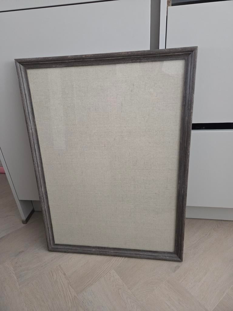 Mooie sierlijst met linnenlook van Zara Home, Ophalen of Verzenden, Zo goed als nieuw, Overige materialen
