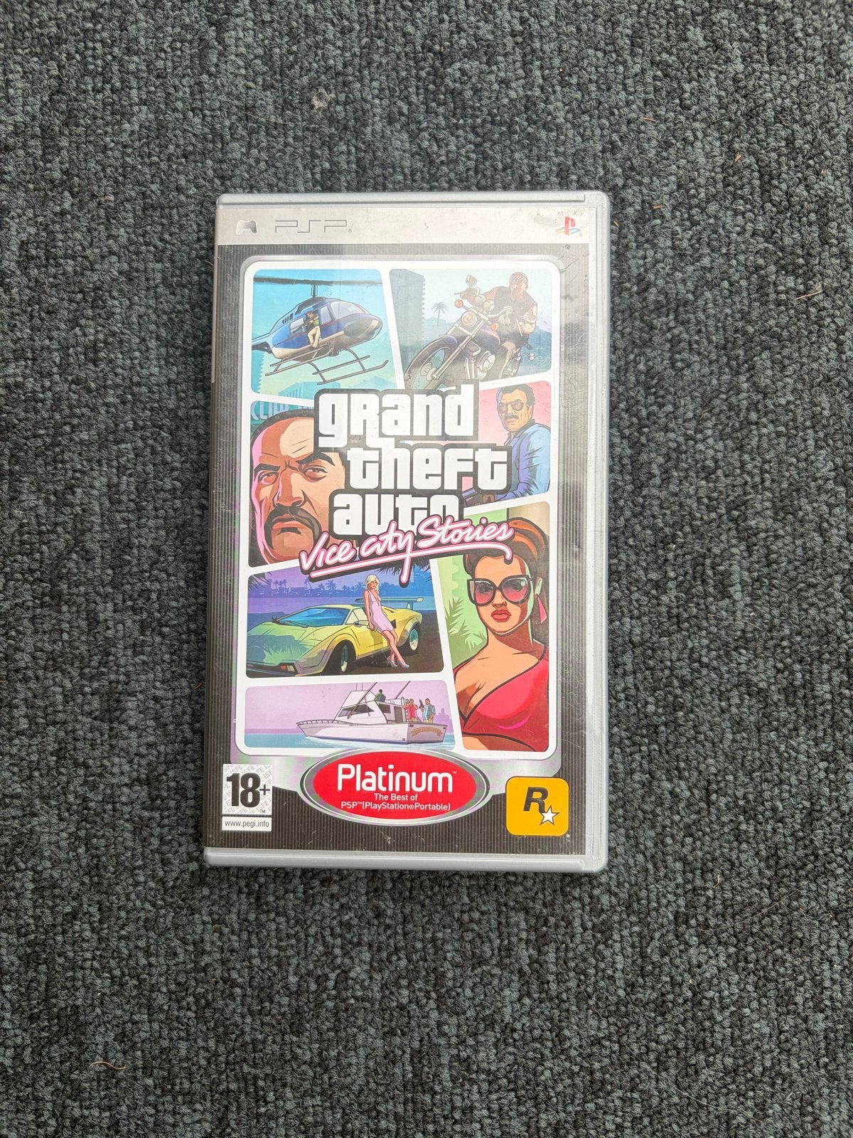 Grand Theft Auto: Vice City Stories PSP Platinum, Spelcomputers en Games, Overige modellen, Overige kleuren, Ophalen of Verzenden