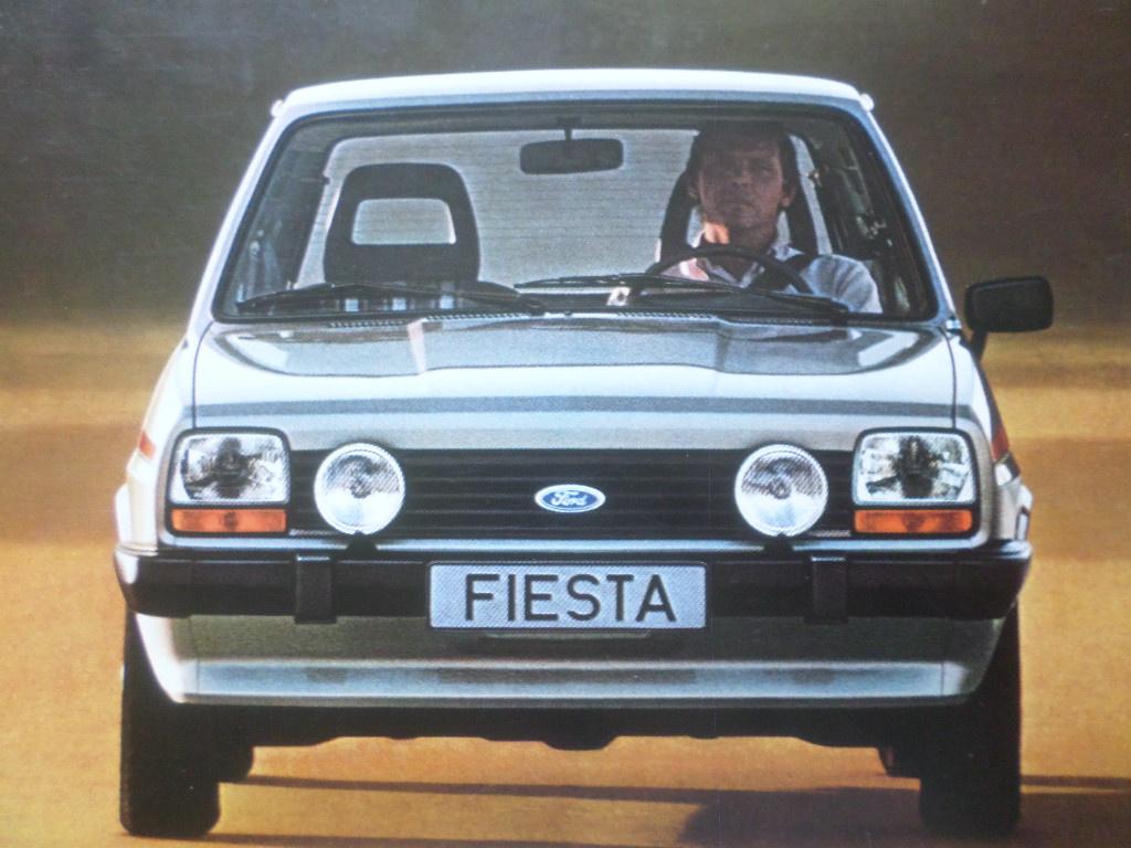 Ford Fiesta & XR2 1982 Brochure, Ophalen of Verzenden, Gelezen, Ford