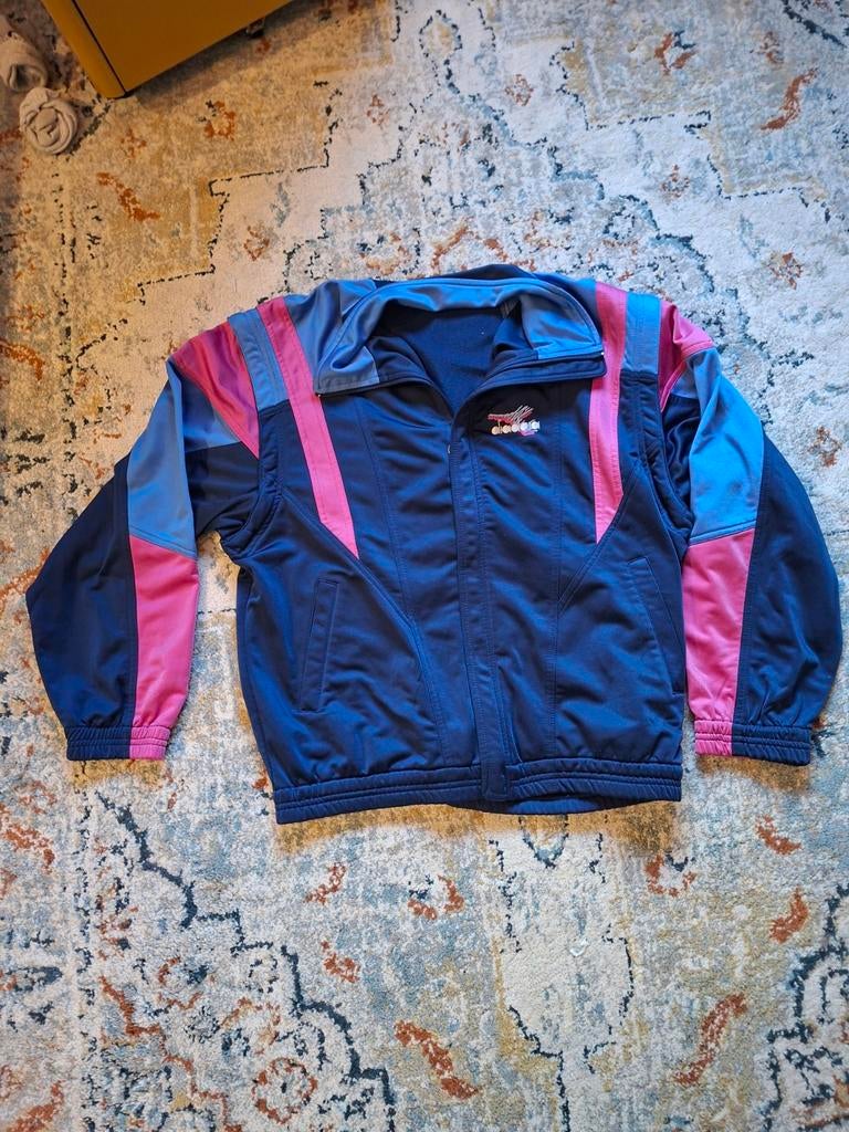 Diadora Trainingsvest - Vintage Sportkleding, Ophalen of Verzenden, Zo goed als nieuw, Diadora, Algemeen