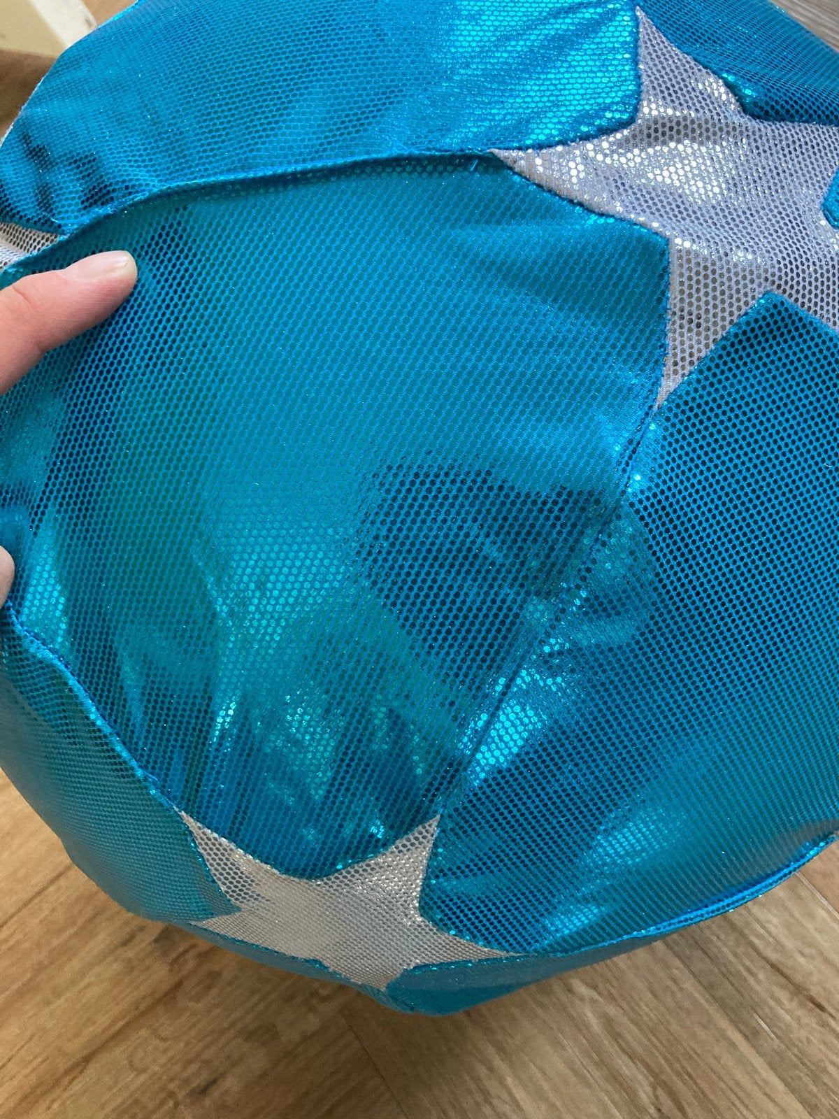 Ratatam opblaasbare stoffen circusbal - 30cm, Ophalen, Zo goed als nieuw, Jongen of Meisje