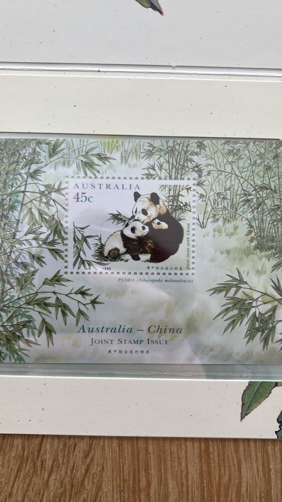 Australië & China Gezamenlijke Postzegeluitgave (1995), Ophalen of Verzenden, Na 1940, Postfris