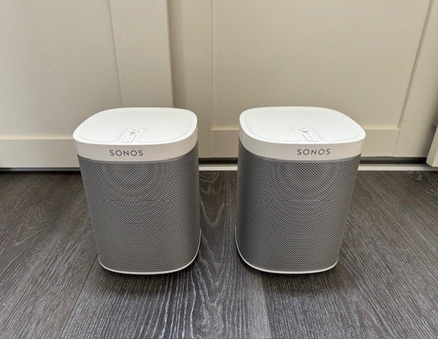 Sonos Play:1 set wit | In absolute nieuwstaat