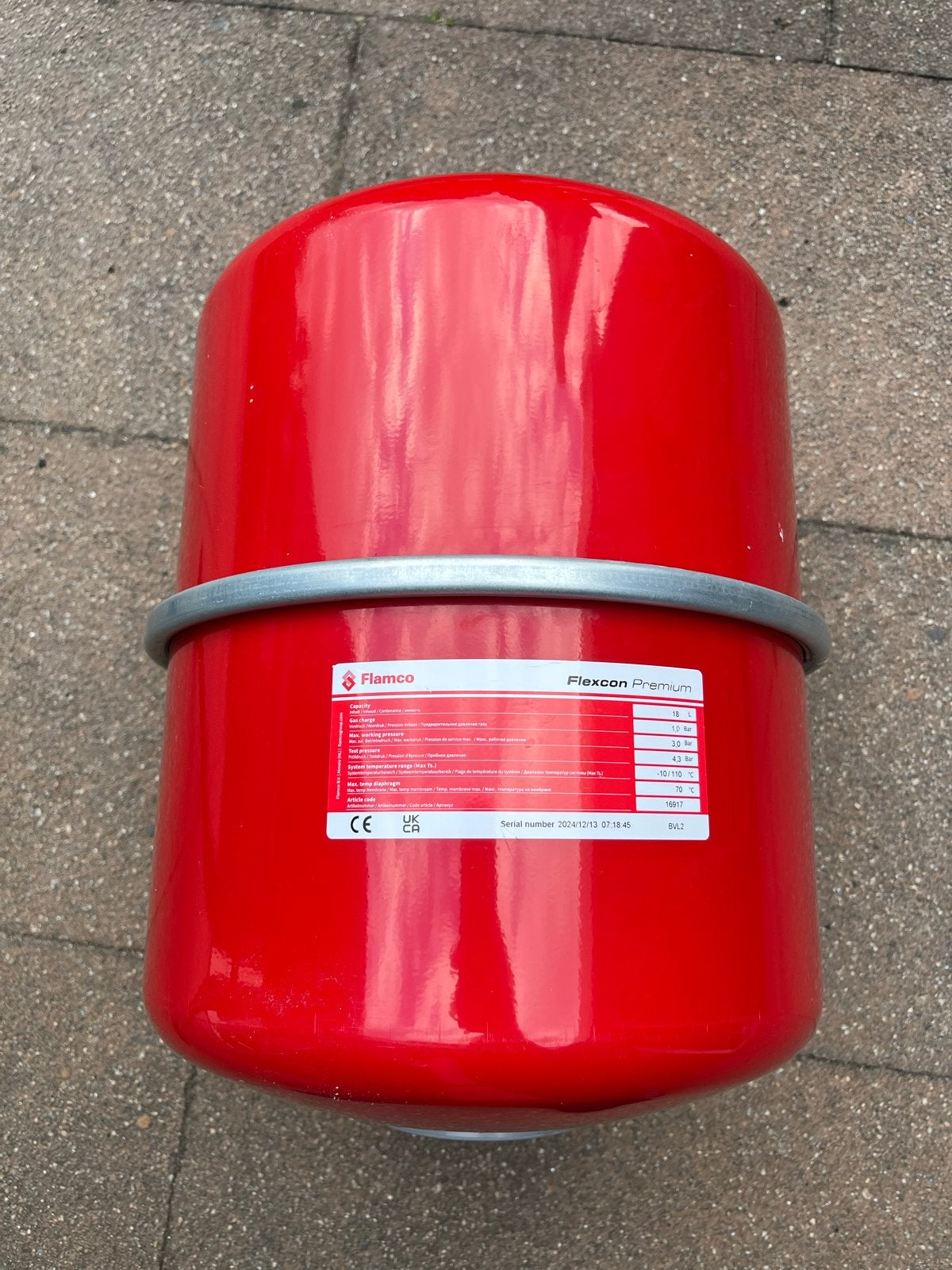 Flamco Flexcon Premium Expansievat 18L - Nieuwstaat, Ophalen of Verzenden, Zo goed als nieuw, Overige typen