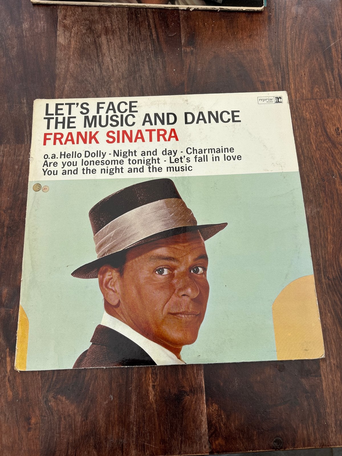 Frank Sinatra - Let's Face The Music And Dance LP, LP, Gebruikt, Pop, Ophalen of Verzenden