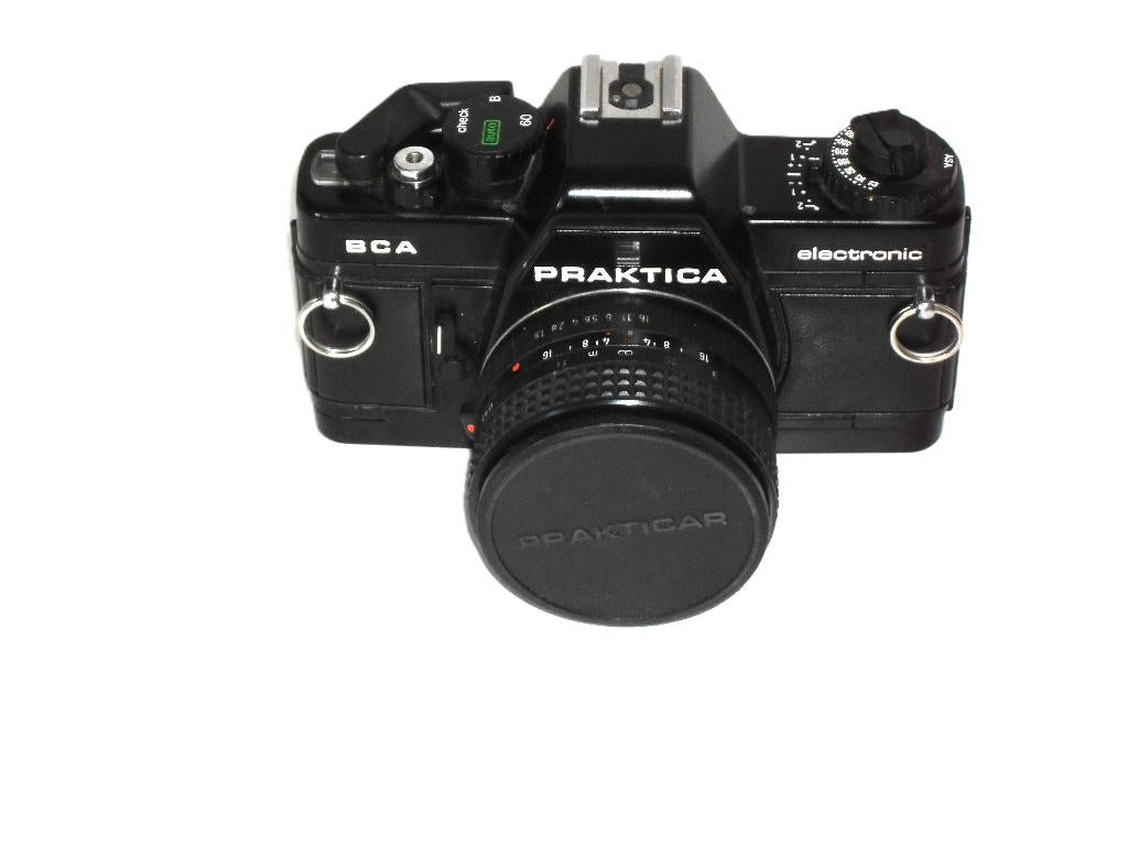 praktica bca met lens, Ophalen of Verzenden, Gebruikt, Spiegelreflex, Overige Merken
