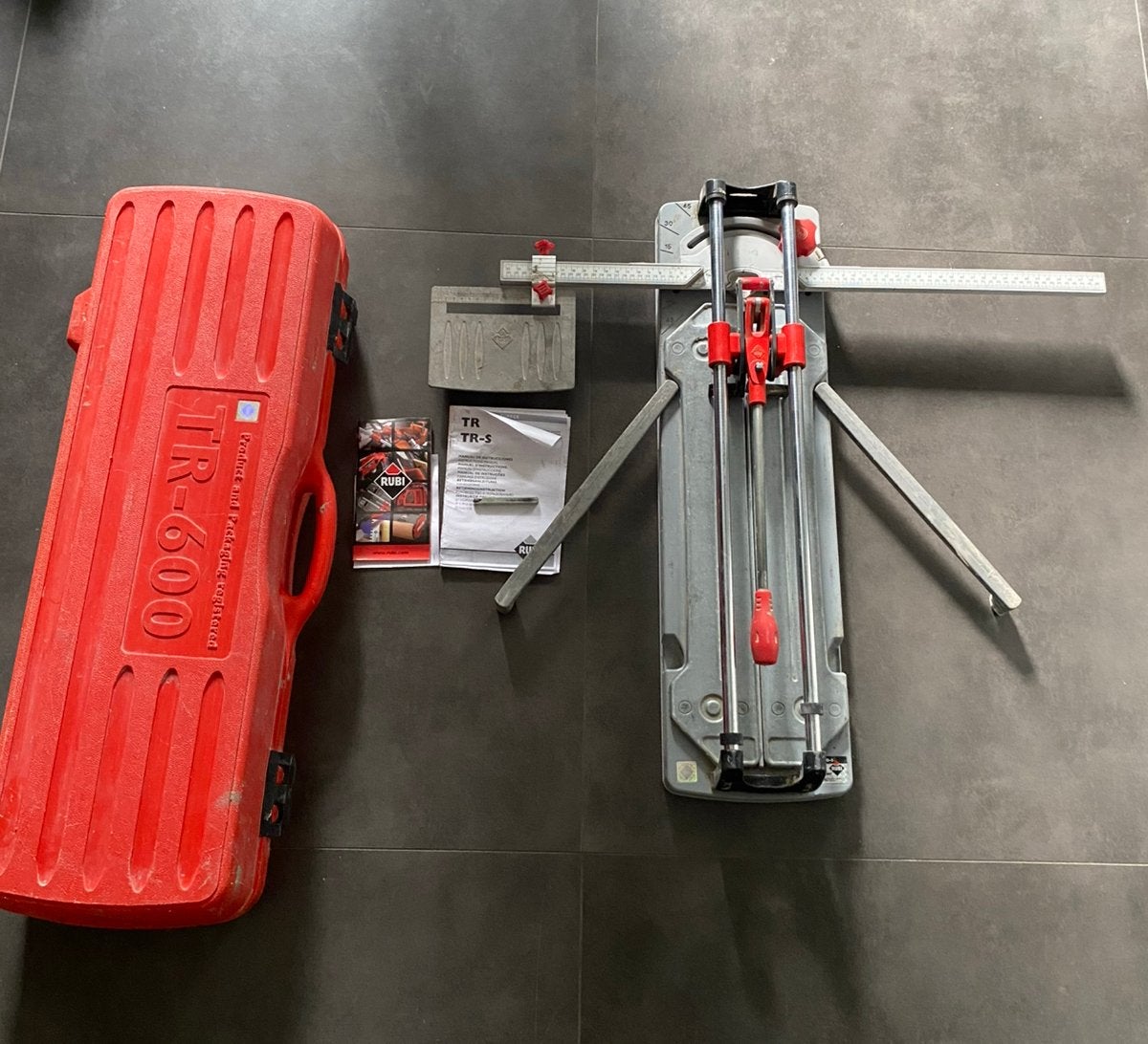 Rubi TR-600-S tegelsnijder, Ophalen of Verzenden, Zo goed als nieuw