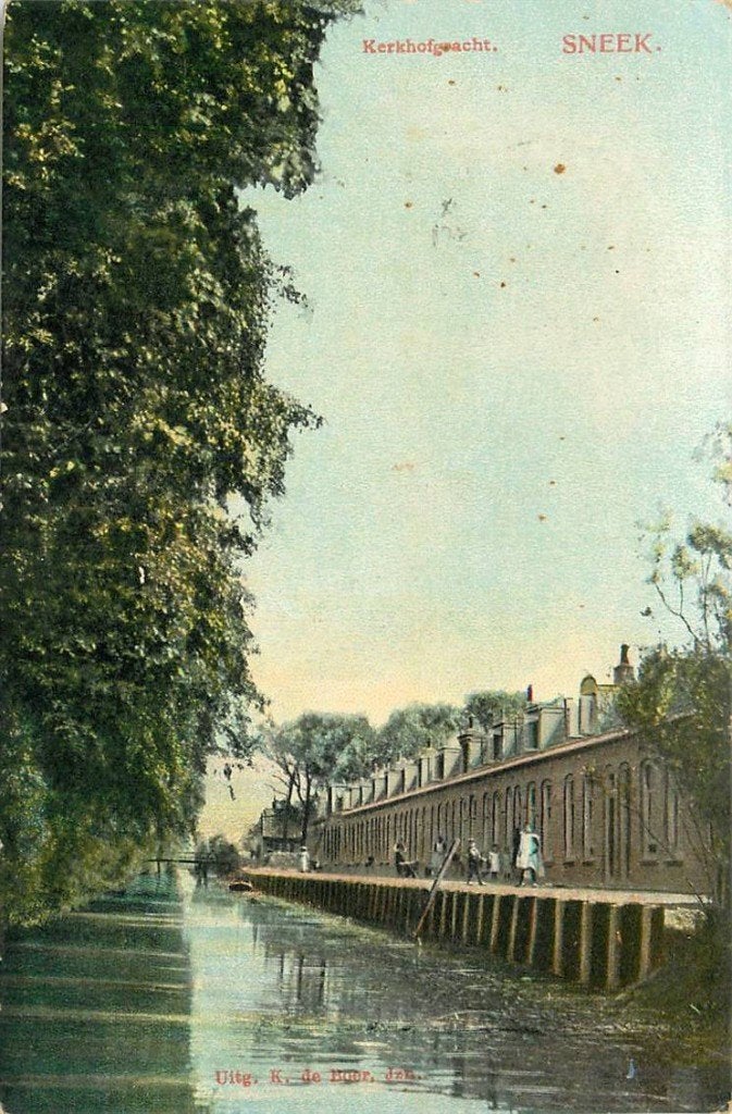 388-307-011 Sneek Kerkhofgracht, Verzenden, Voor 1920, Friesland