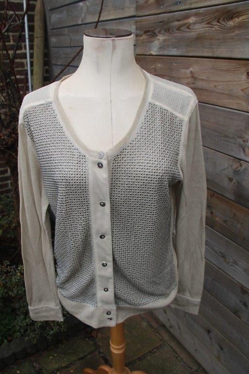 Vest beige Nü Denmark mt L Vaste prijs, Kleding | Dames, Beige, Maat 42/44 (L), Ophalen of Verzenden, Zo goed als nieuw