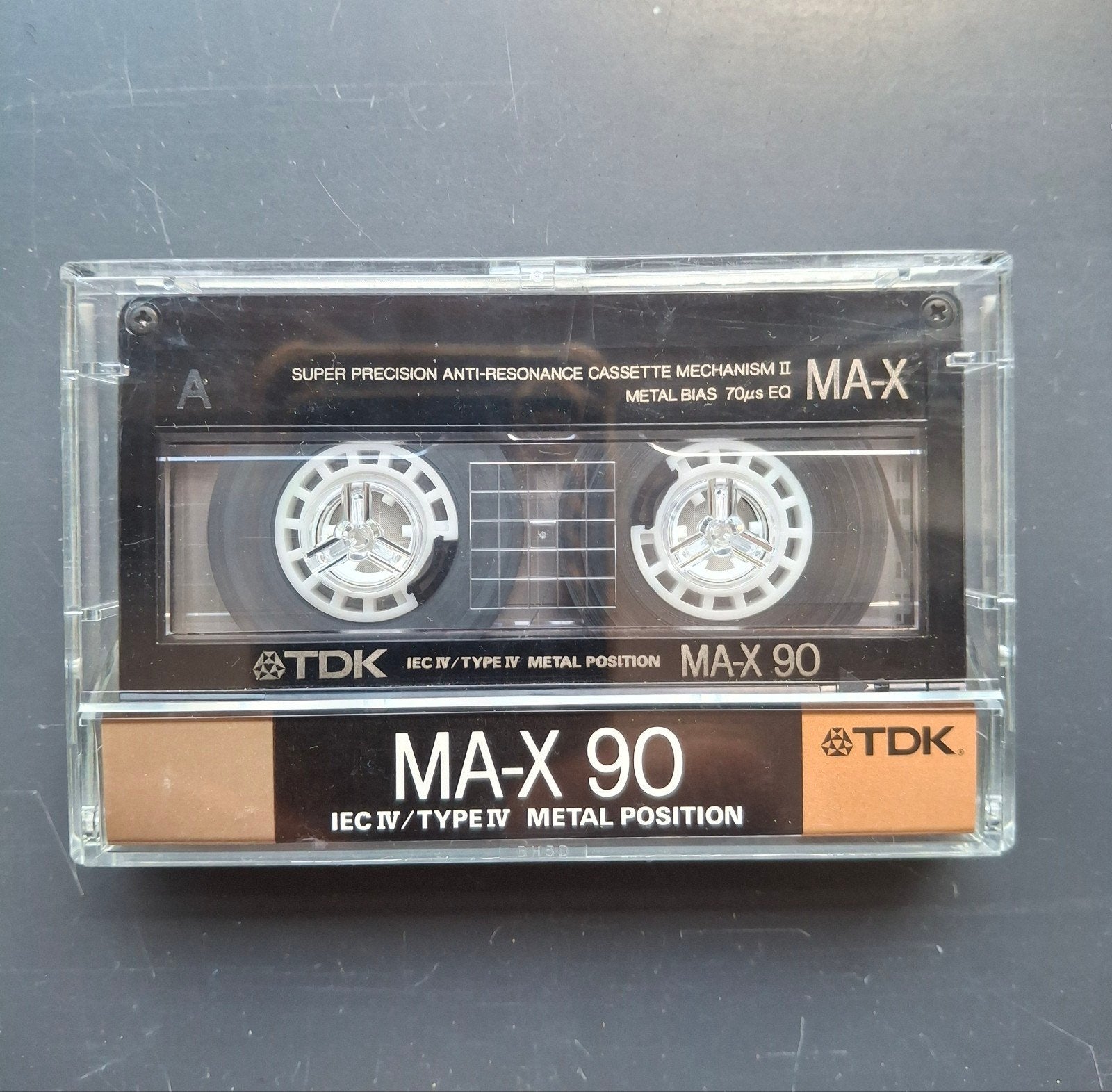 Metal TDK MA-X 90 Type IV Cassettebandje, Ophalen of Verzenden, Overige genres, 1 bandje