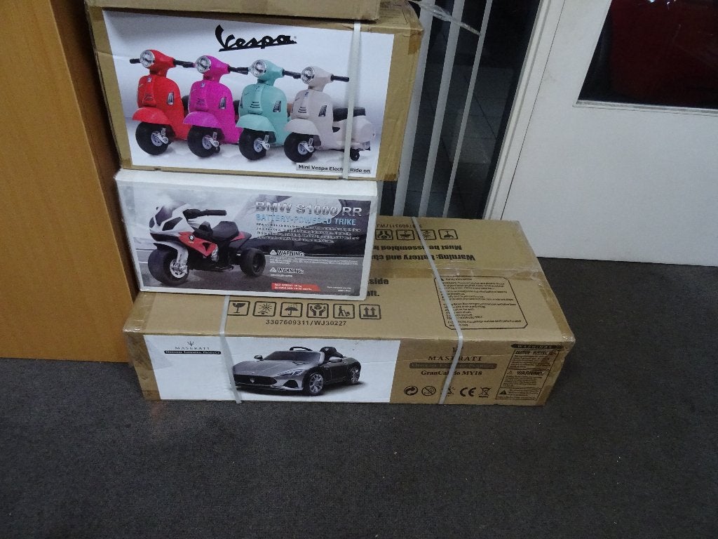 Elektrische kinderauto/Scooter/Motor, Ophalen, Nieuw
