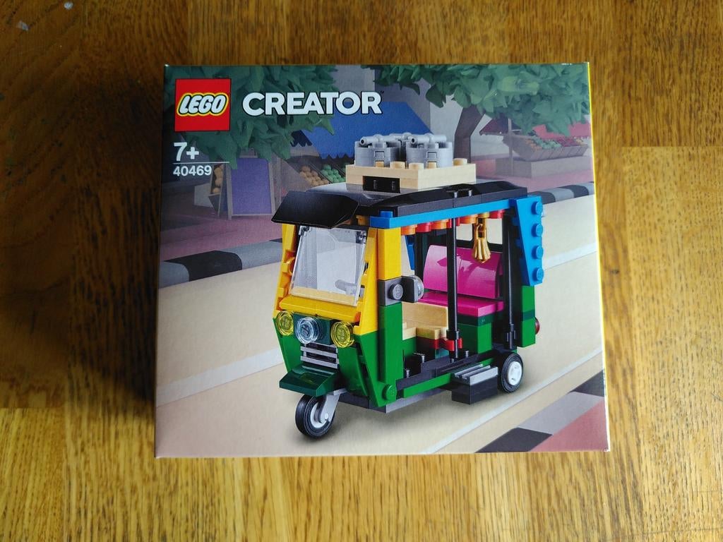 LEGO Creator 40469 Tuk Tuk - Nieuw en Ongeopend, Lego, Nieuw, Ophalen of Verzenden, Ongeopend/sealed