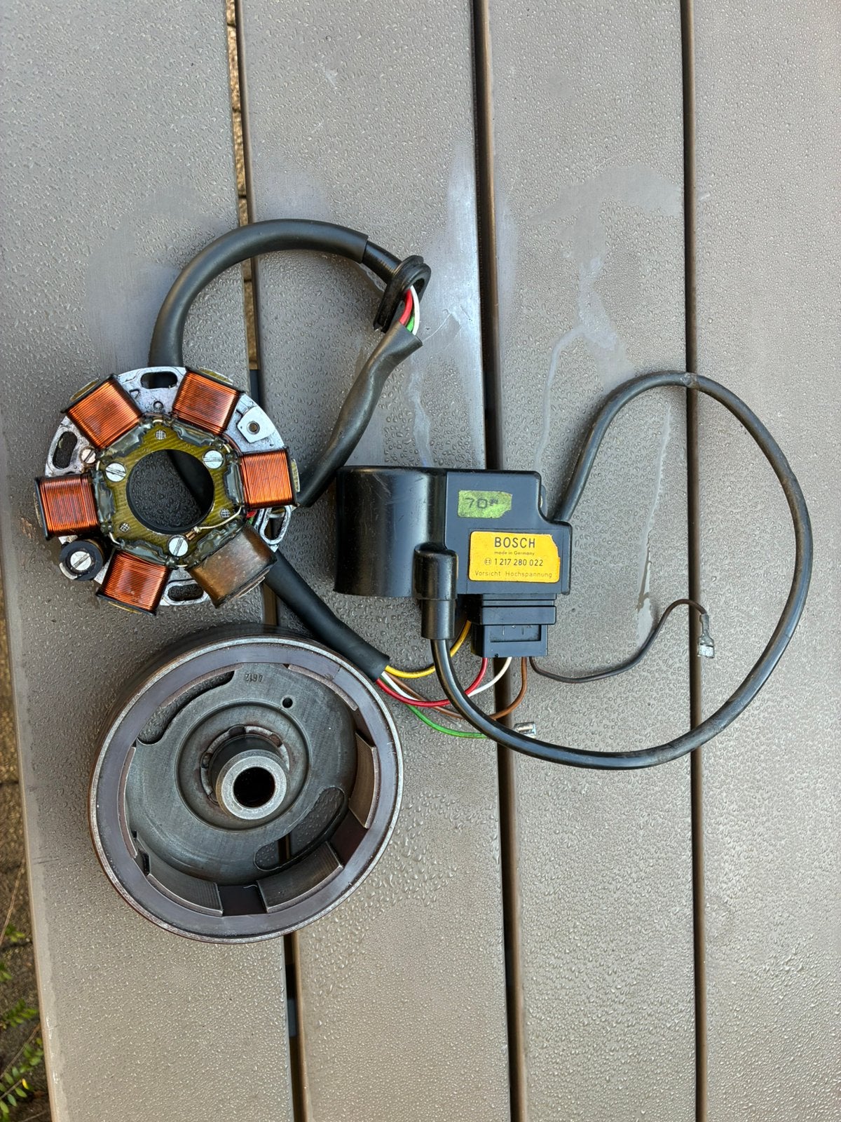 Originele 6 pools MHKZ ontsteking 50cc, Ophalen of Verzenden, Gebruikt, Blok