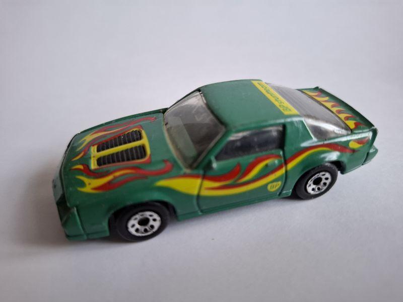 Chevrolet Camaro IROC Z 28 BP Stuntteam Matchbox 3 inch, Ophalen of Verzenden, Nieuw, Auto