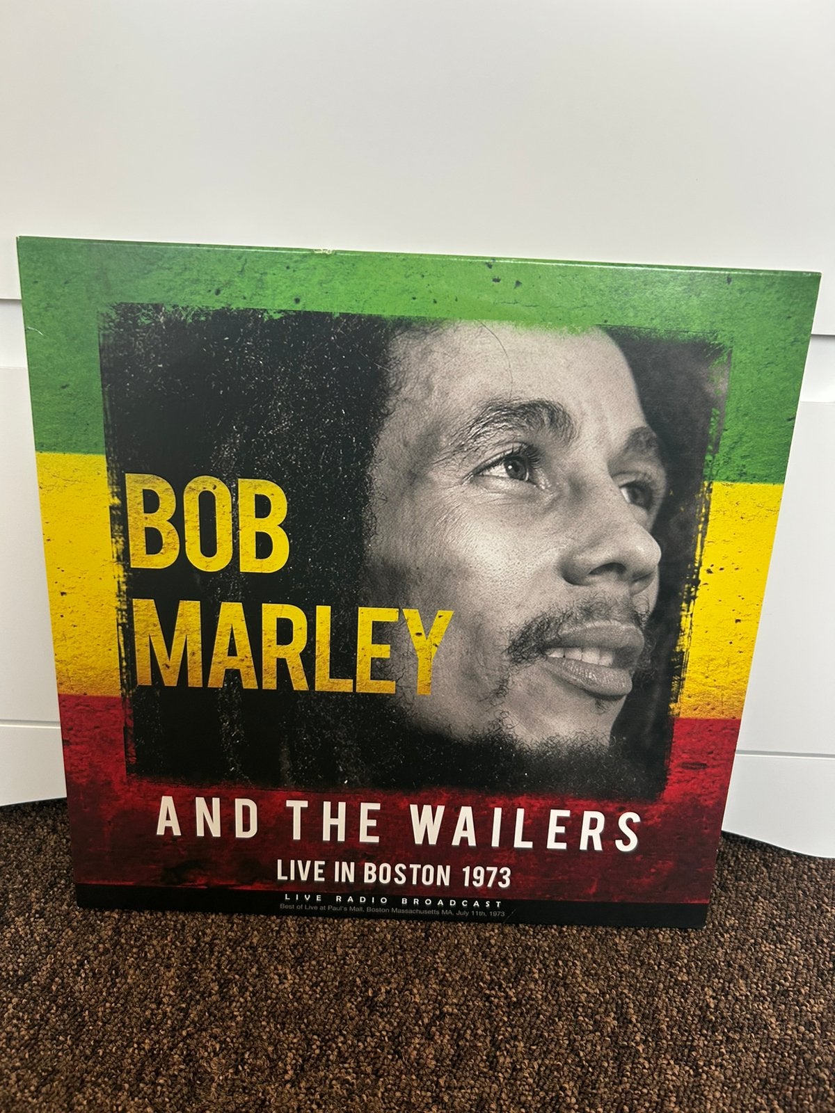 Bob Marley, live in Boston, Ophalen, Zo goed als nieuw, 12 inch