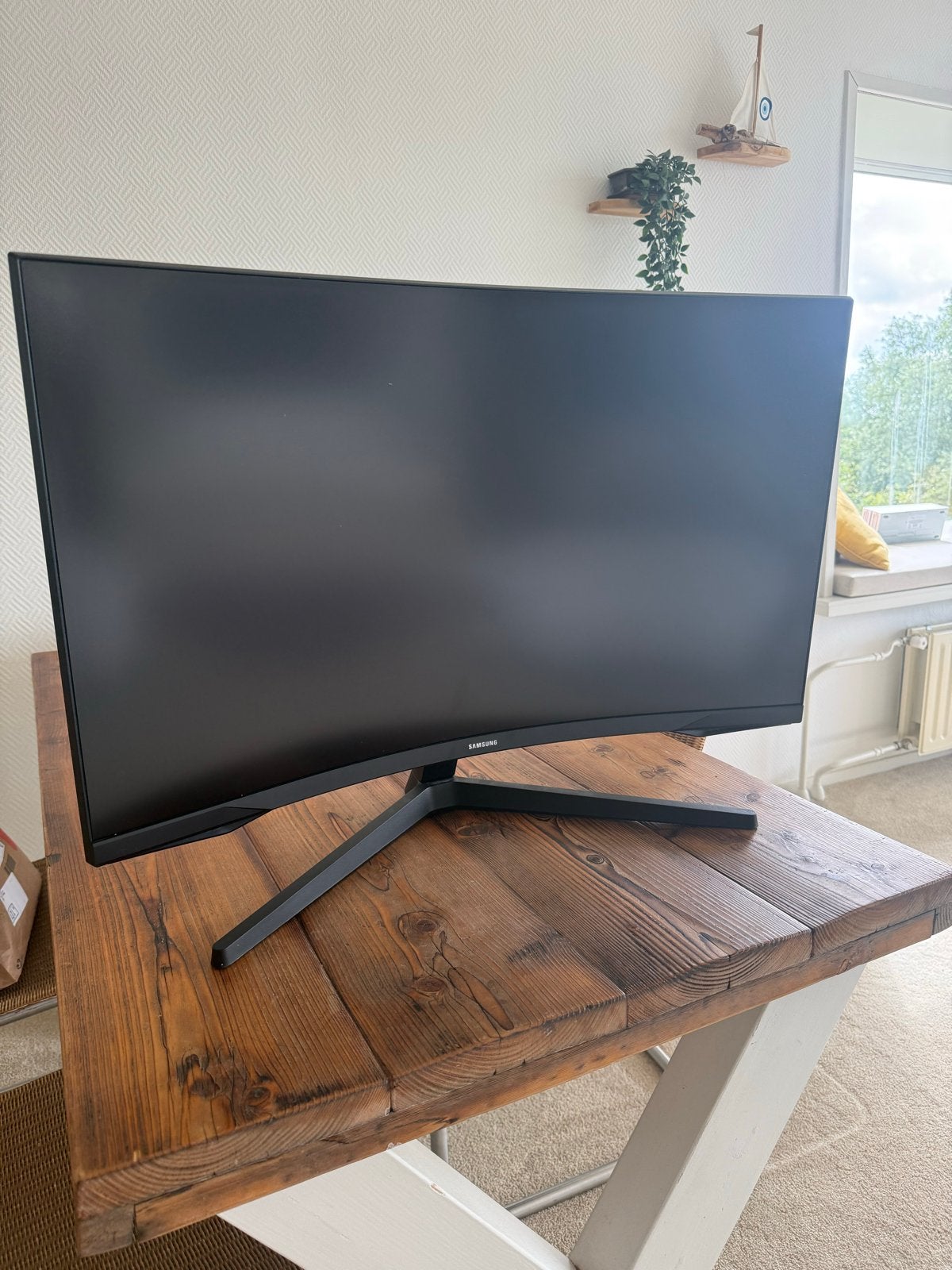 Samsung Odyssey G5 LC32G55TQWRXEN Curved Gaming Monitor, Gaming, 101 t/m 150 Hz, Curved, VA