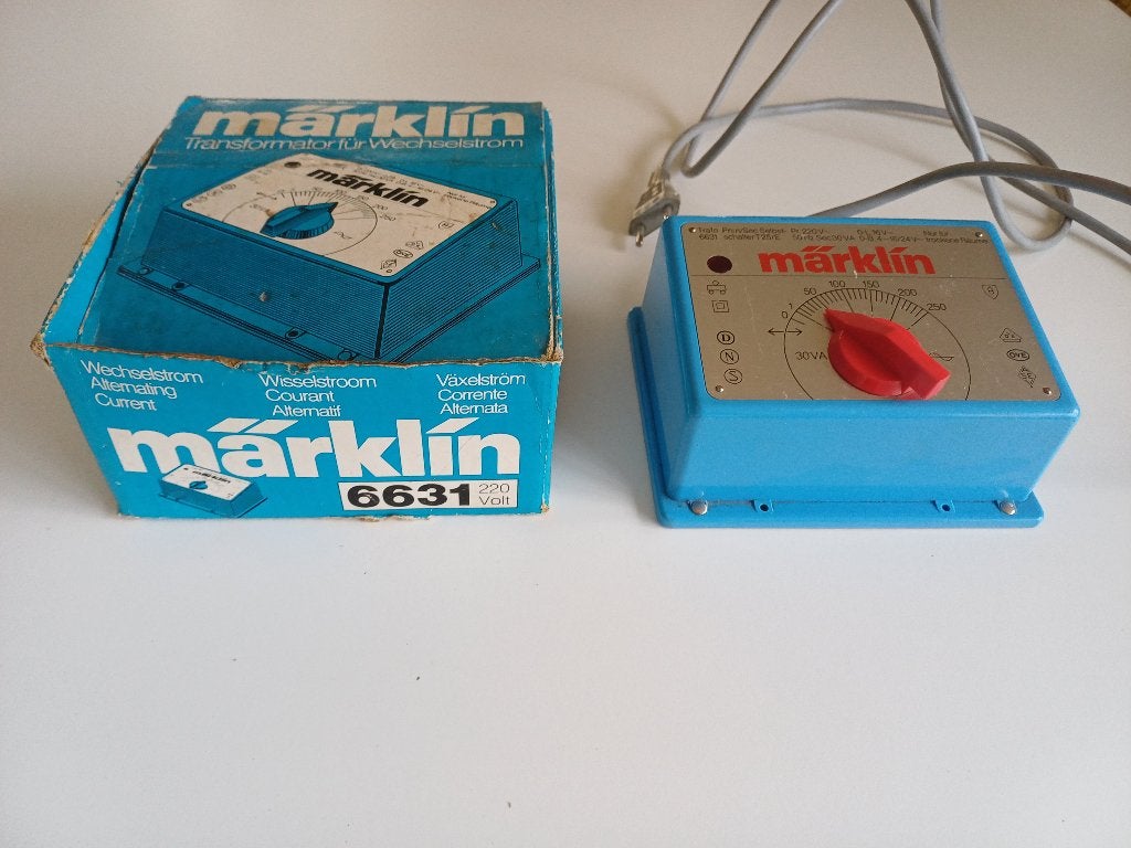 Märklin transformator 6631 voor wisselstroom, Gebruikt, Ophalen of Verzenden, Märklin, Transformator of Voeding