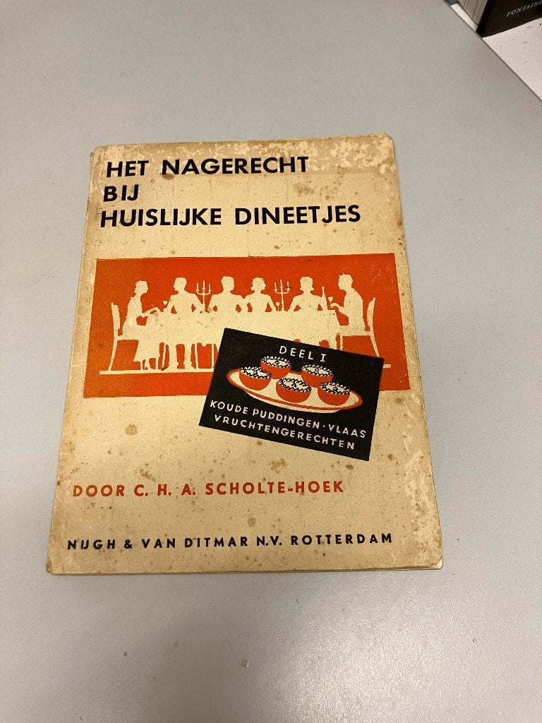 Het nagerecht bij huislijke dineetjes, Boeken, Ophalen of Verzenden, Gelezen