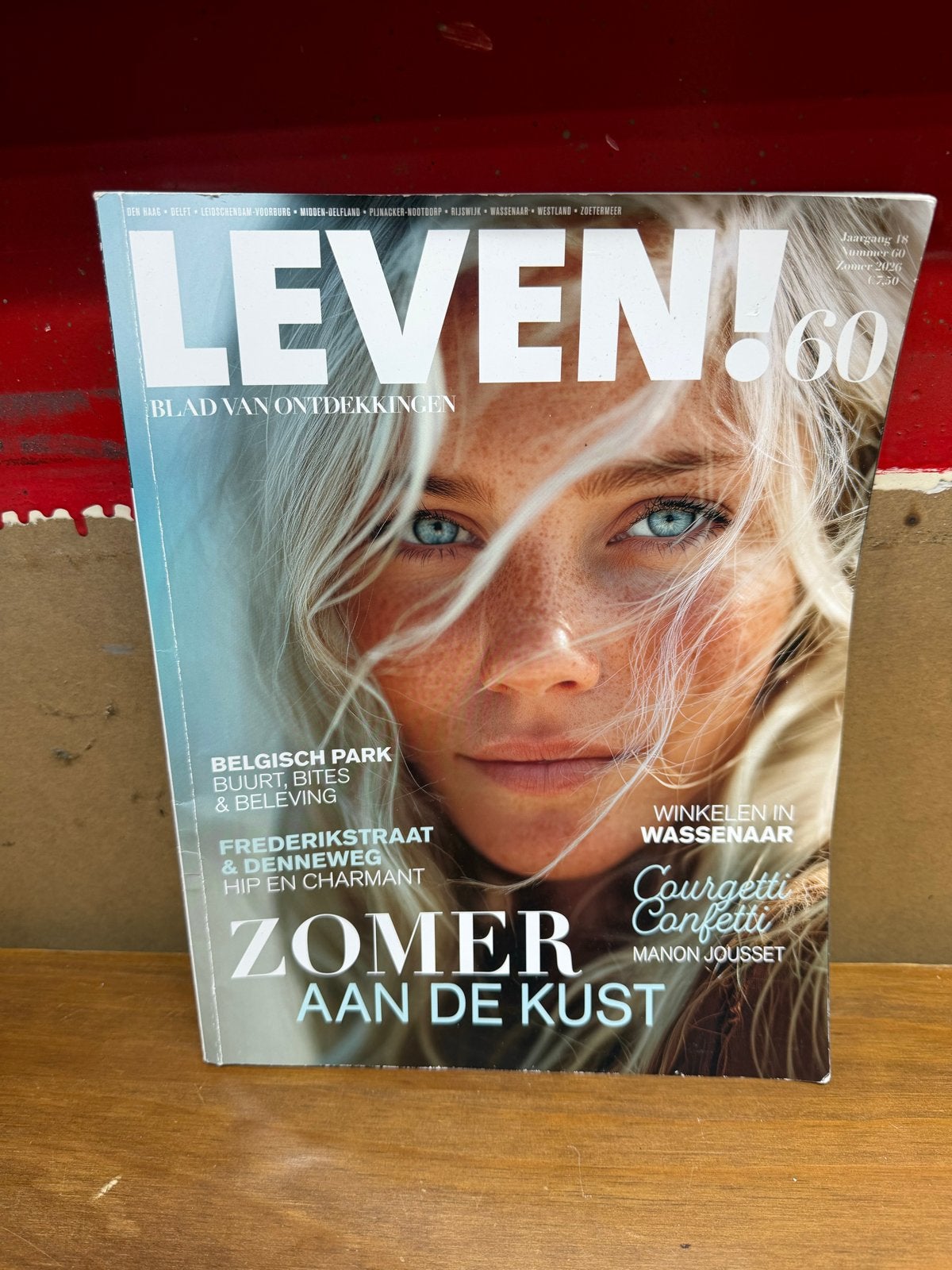 Tijdschrift Leven!60 - Zomer 2026, Ophalen of Verzenden, Zo goed als nieuw, Damesbladen