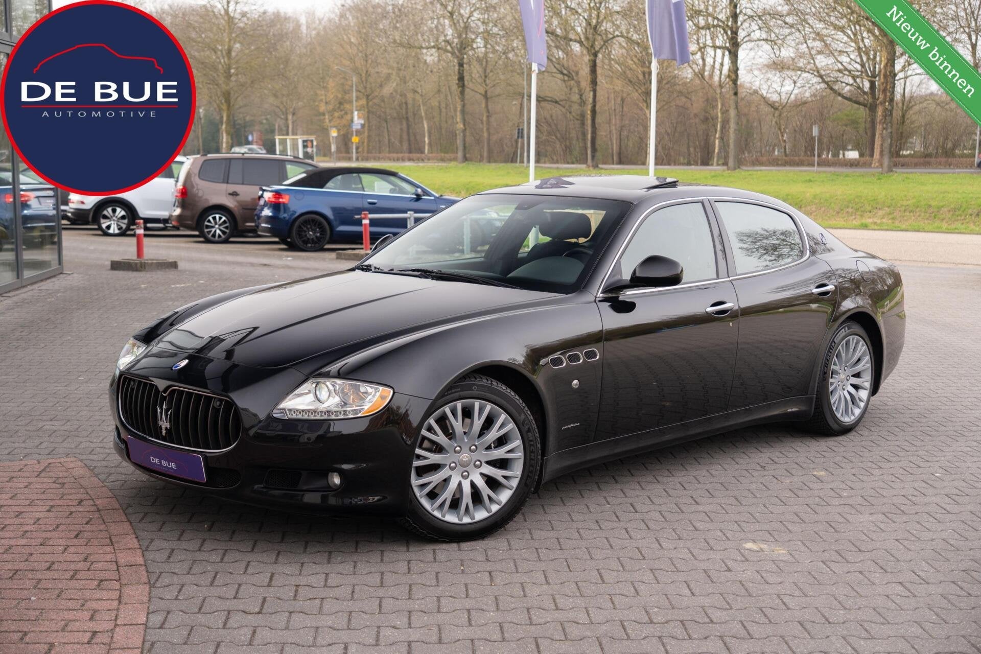 Maserati Quattroporte 4.2 V8 Executive GT|ZF-Aut.6|Youngtime, Auto's, Maserati, Automaat, Bi-Xenon koplampen, Gebruikt, Zwart