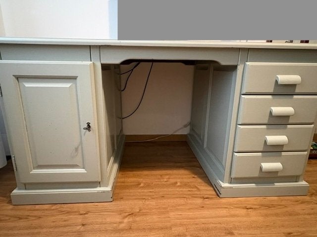 Bureau, Ophalen, Groen, Gebruikt, 150 cm