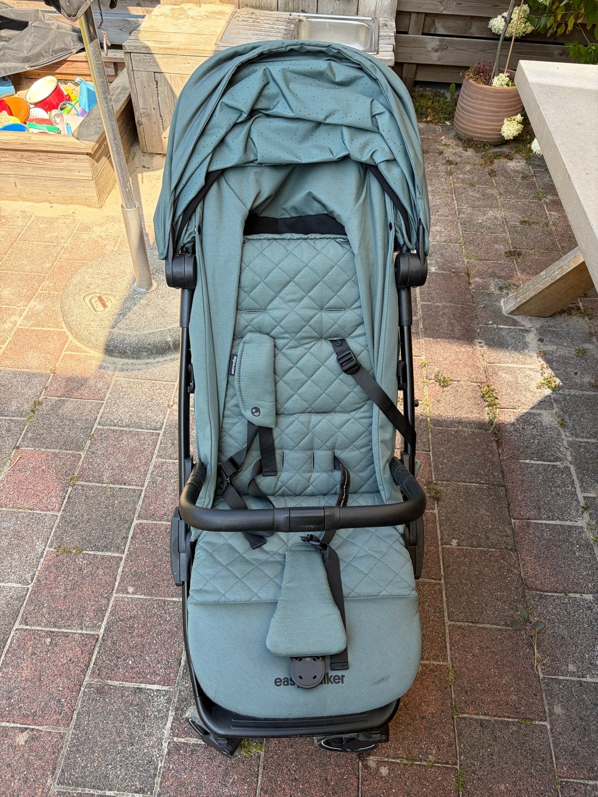 Easywalker Jackey Forest Green - Zo goed als nieuw, Ophalen, Zo goed als nieuw, Kinderwagen, Overige merken
