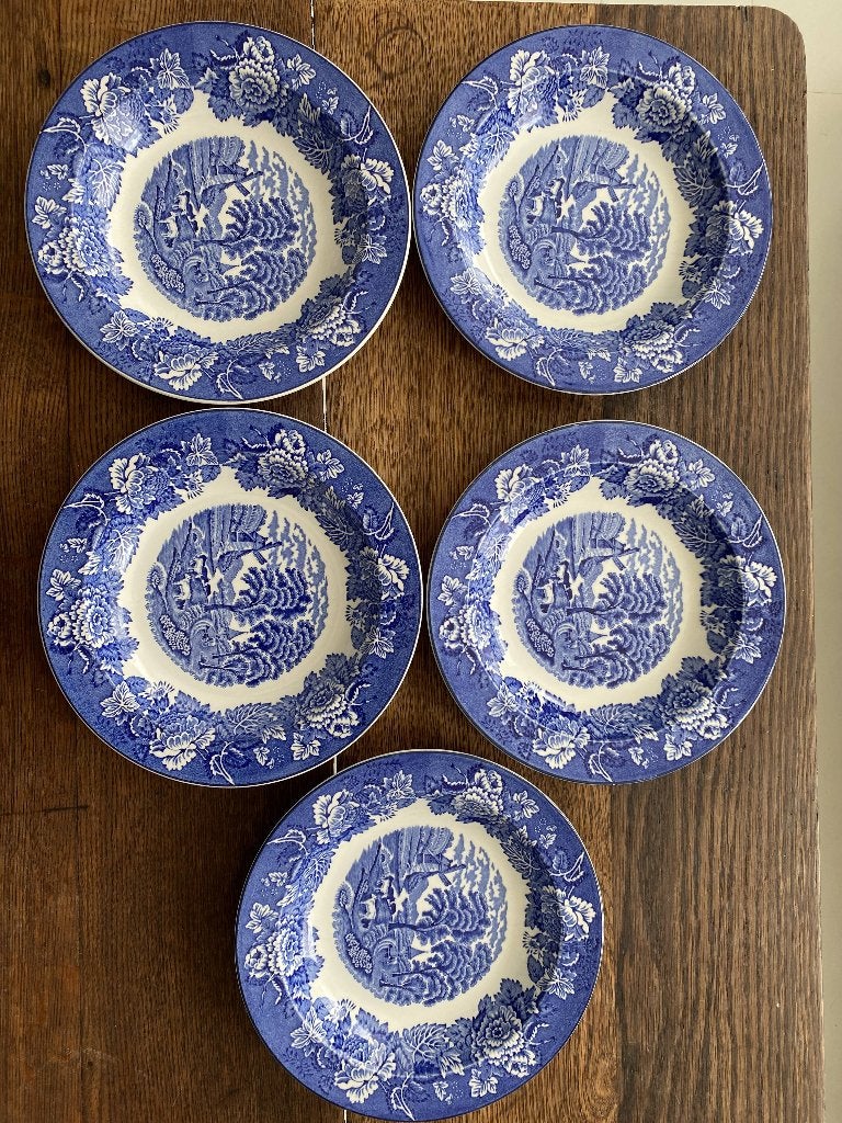 Enoch Wood's Ware soepborden, Ophalen, Gebruikt, Overige merken, Vintage