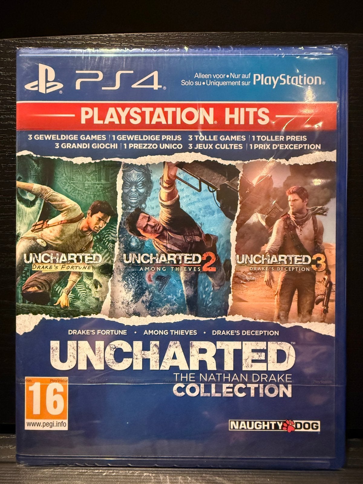 Uncharted: The Nathan Drake Collection PS4 (sealed), Avontuur en Actie, 1 speler, Nieuw, Ophalen of Verzenden
