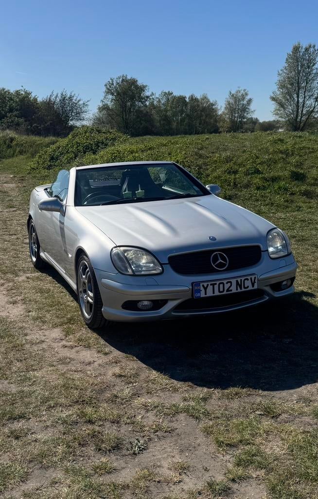 Mercedes-Benz slk 32 AMG, Automaat, Achterwielaandrijving, Zwart, Blauw