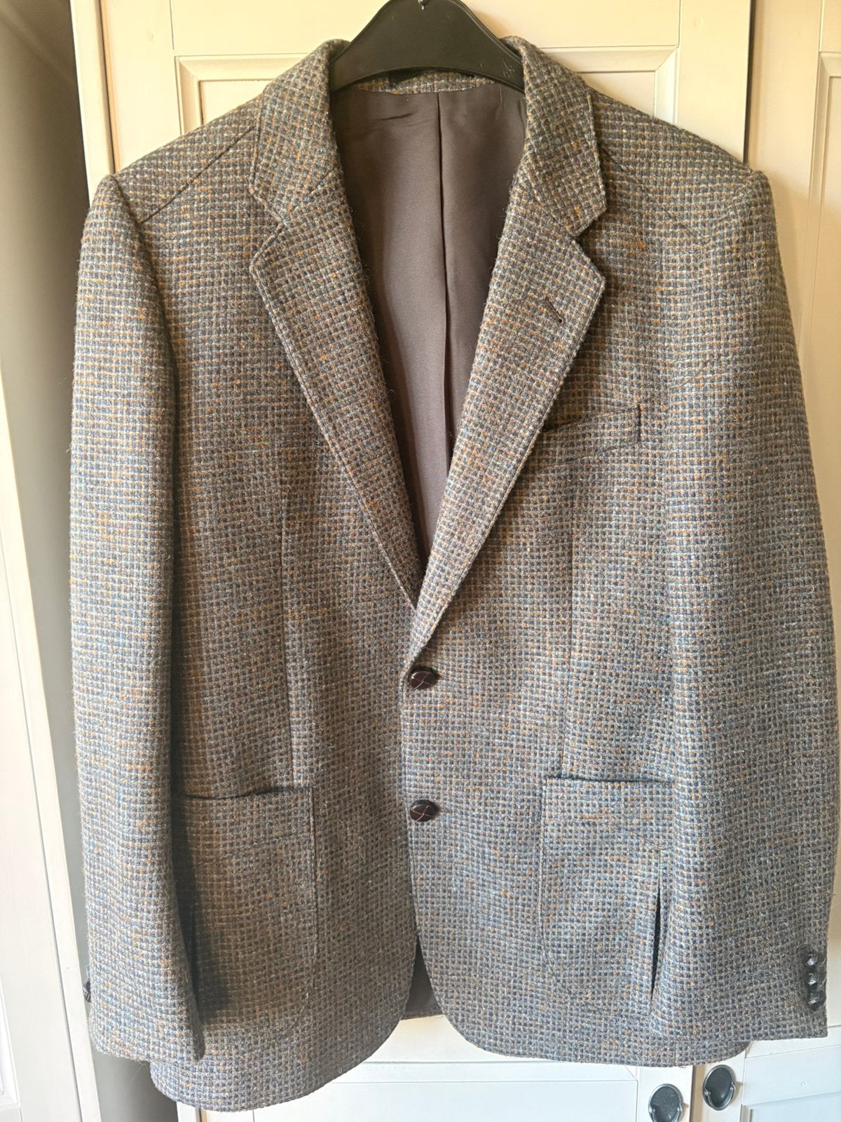 Unisex Colbert tweed / Harris tweed style Cowa 80% echt wol, Kleding | Heren, Kostuums en Colberts, Ophalen of Verzenden, Gedragen