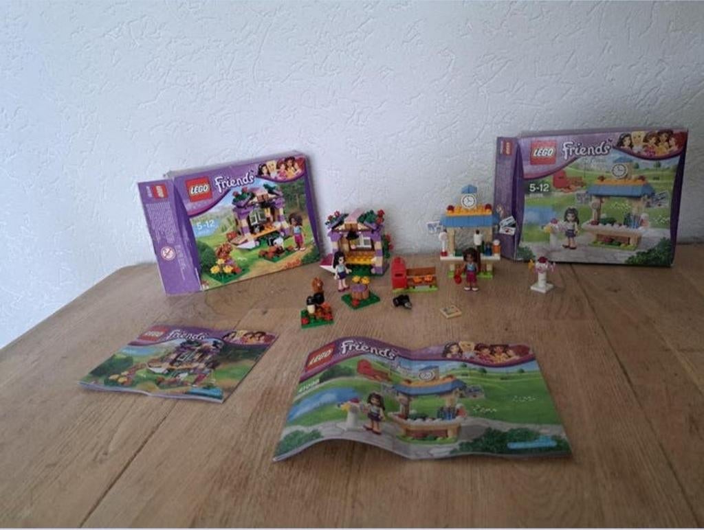 Lego friends 41031, 41098 en 41371, Lego, Friends, Ophalen of Verzenden, Zo goed als nieuw