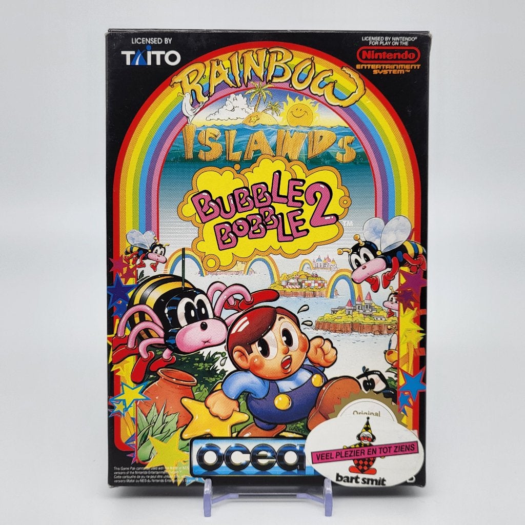 Rainbow Islands - Bubble Bobble 2 - Nintendo NES - CIB FRA, Spelcomputers en Games, Games | Nintendo NES, Gebruikt, Verzenden