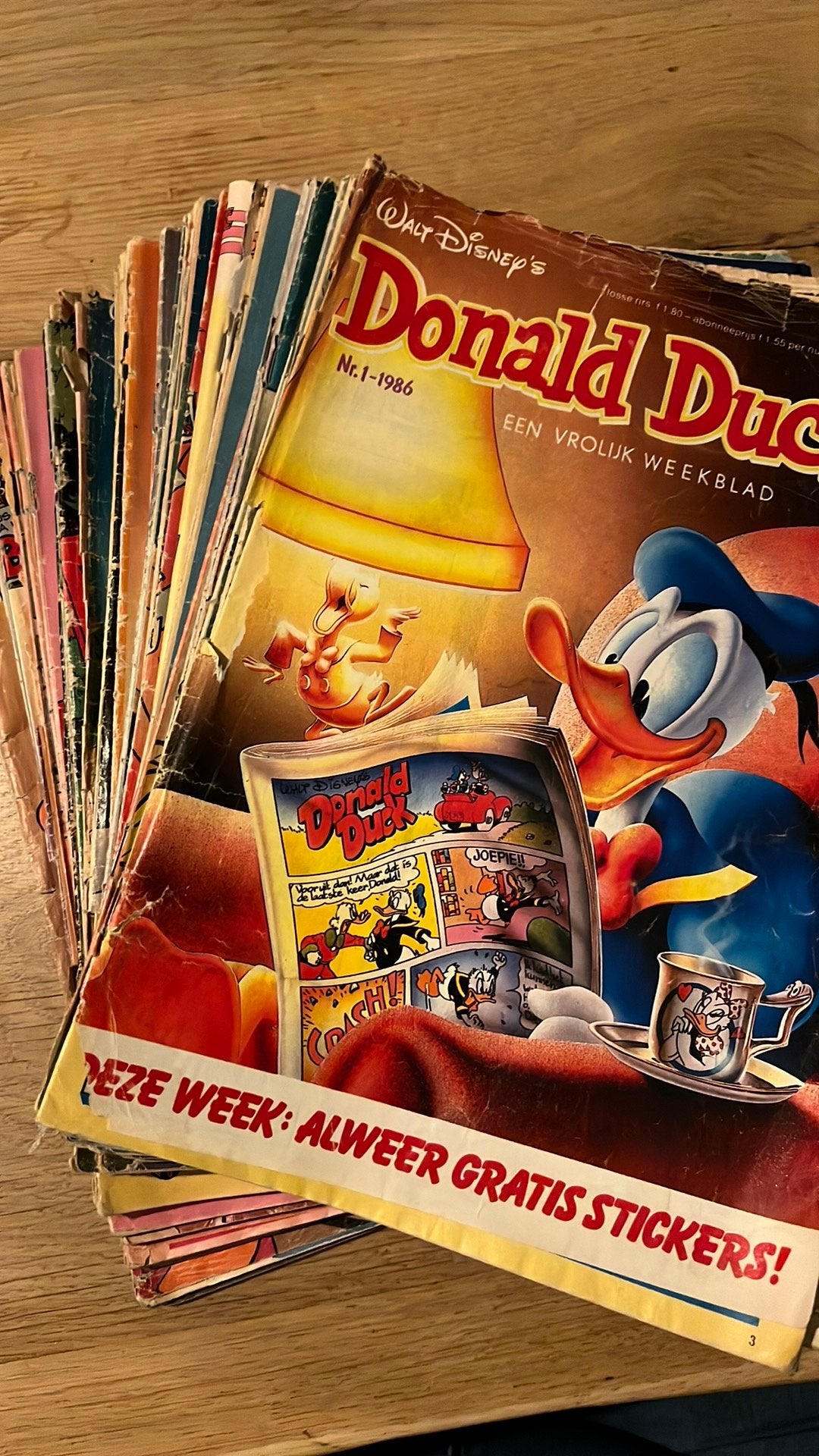 Donald ducks 1986, Gelezen, Complete serie of reeks, Europa, Ophalen of Verzenden