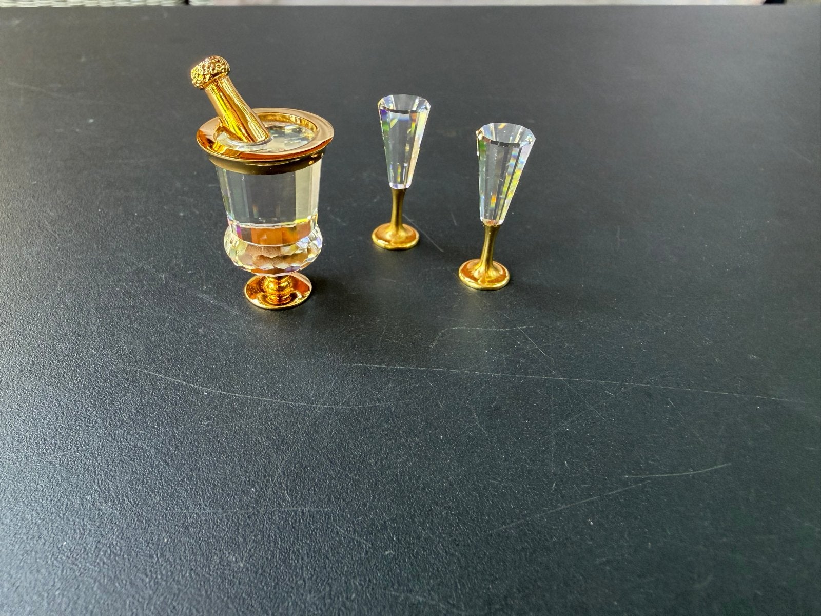 Swarovski Crystal Memories Champagnekoeler en Glazen, Verzamelen, Ophalen of Verzenden, Zo goed als nieuw, Figuurtje