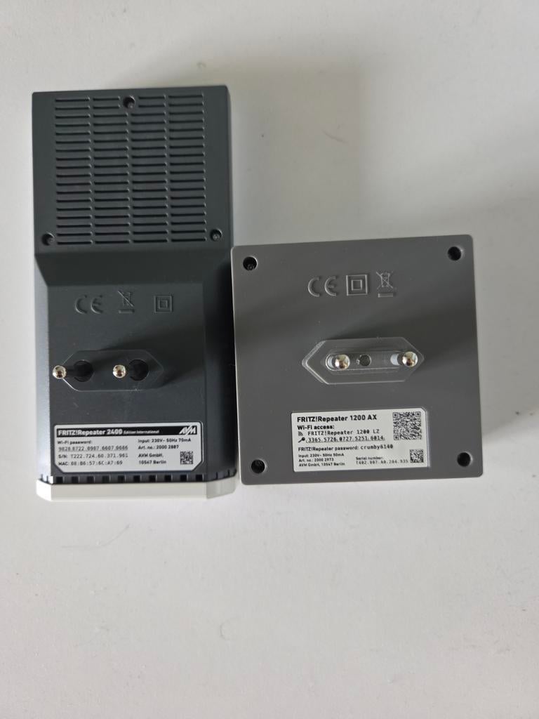 Fritz! Repeater - Zo goed als nieuw, Ophalen of Verzenden, Zo goed als nieuw, Fritz!Box (FritzBox)