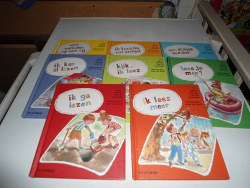 8 delige serie om te leren lezen van marion v coolwijk, Ophalen of Verzenden, Gelezen, Marion van de Coolwijk, Fictie algemeen