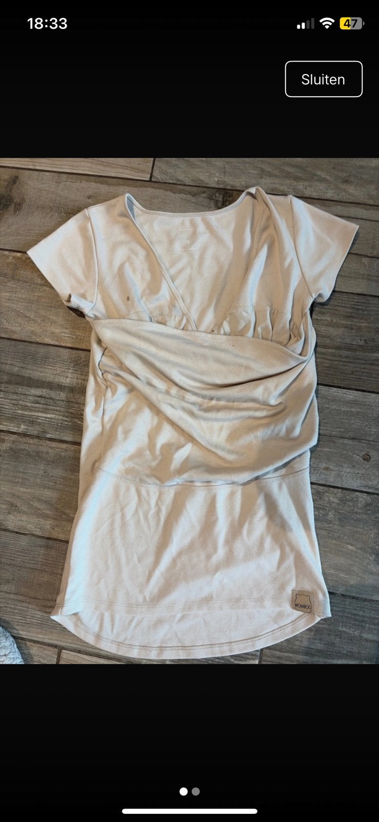 Womboo shirt, Ophalen of Verzenden, Zo goed als nieuw