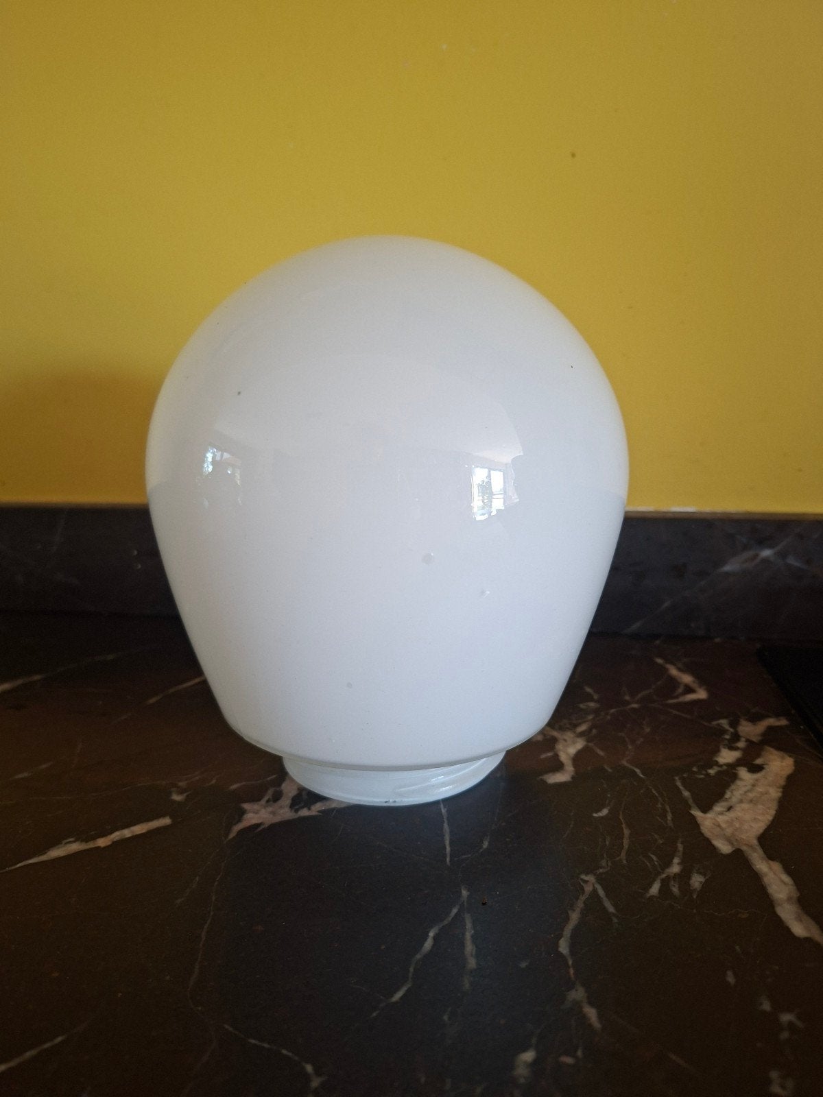 leuke vintage druppelvormige schroefbol lampenkap, Ophalen, Gebruikt
